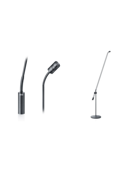 cardioïde 4011 (x2) sur grand "cdc" double   perche double 120cm - DPA
